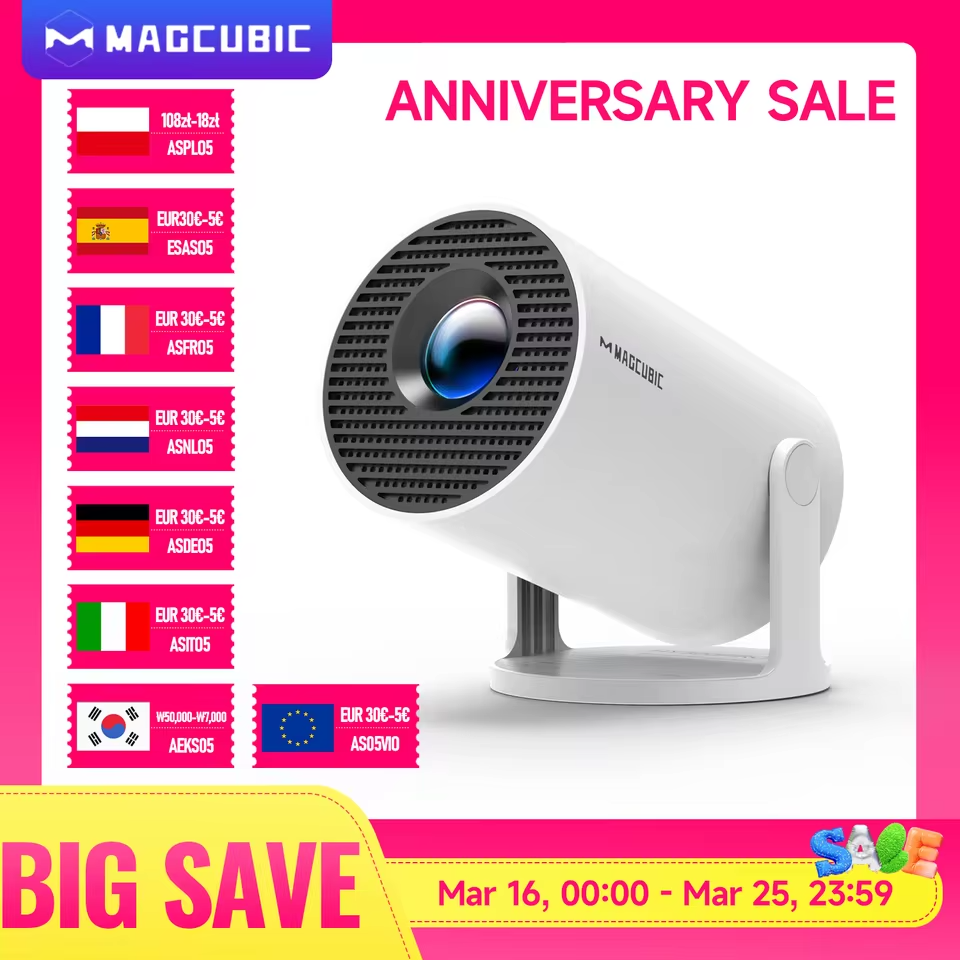 Magcubic HY300 Pro 8K Smart Projector