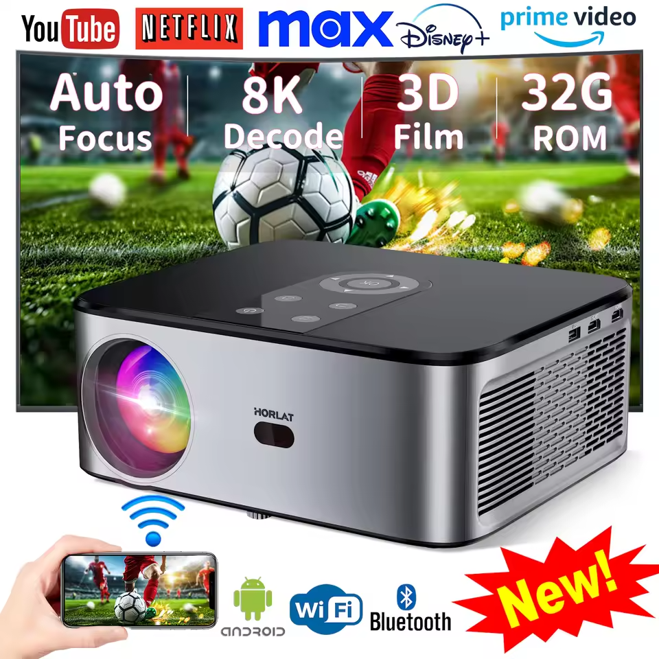 HORLAT T3N 4K Smart Projector