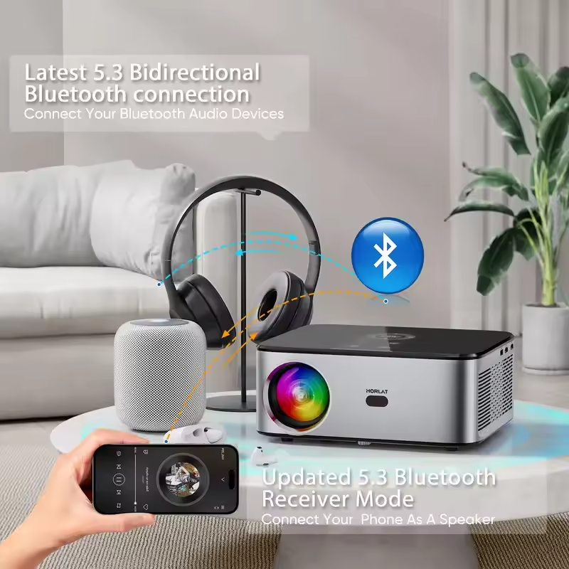 HORLAT T3N 4K Smart Projector